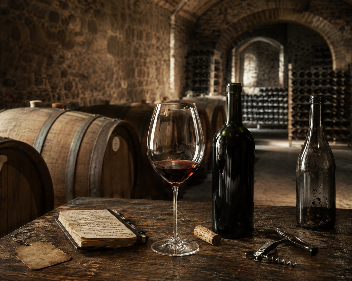 Vinho velho é sempre melhor? Entenda o que realmente acontece dentro da barrica e da garrafa.