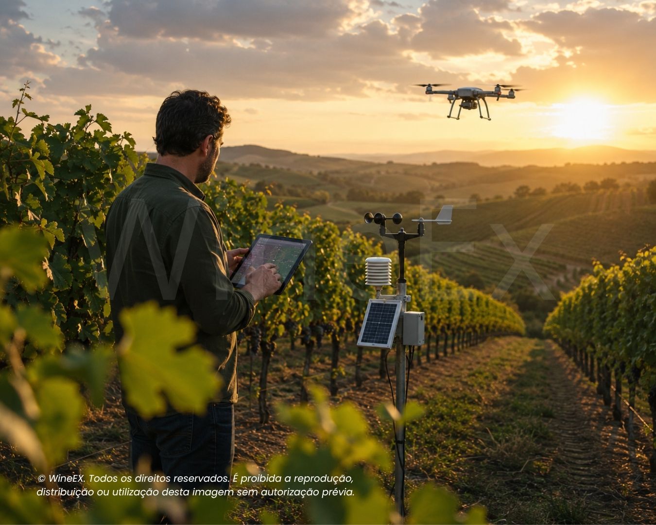 Do vinhedo à taça: como a tecnologia está transformando o mundo do vinho