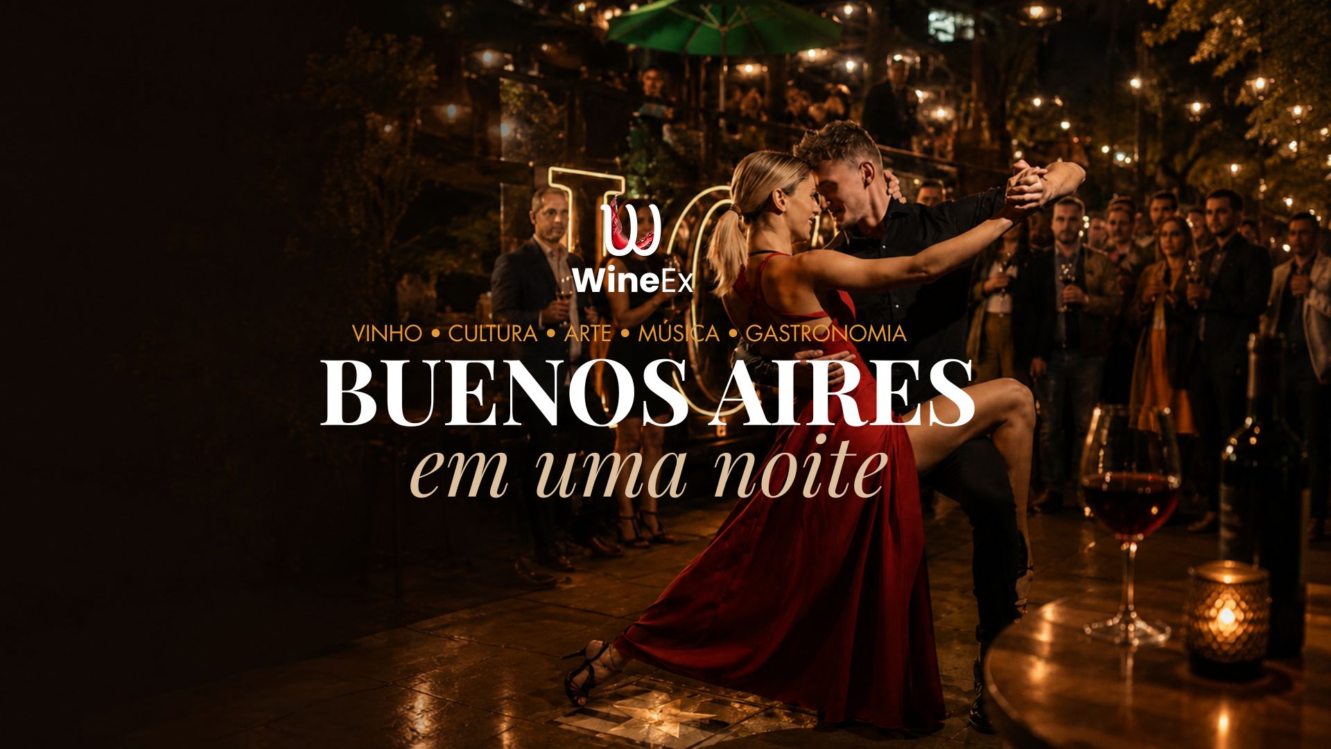 Buenos Aires em uma Noite: vinho, tango, arte e encontros em Porto Alegre